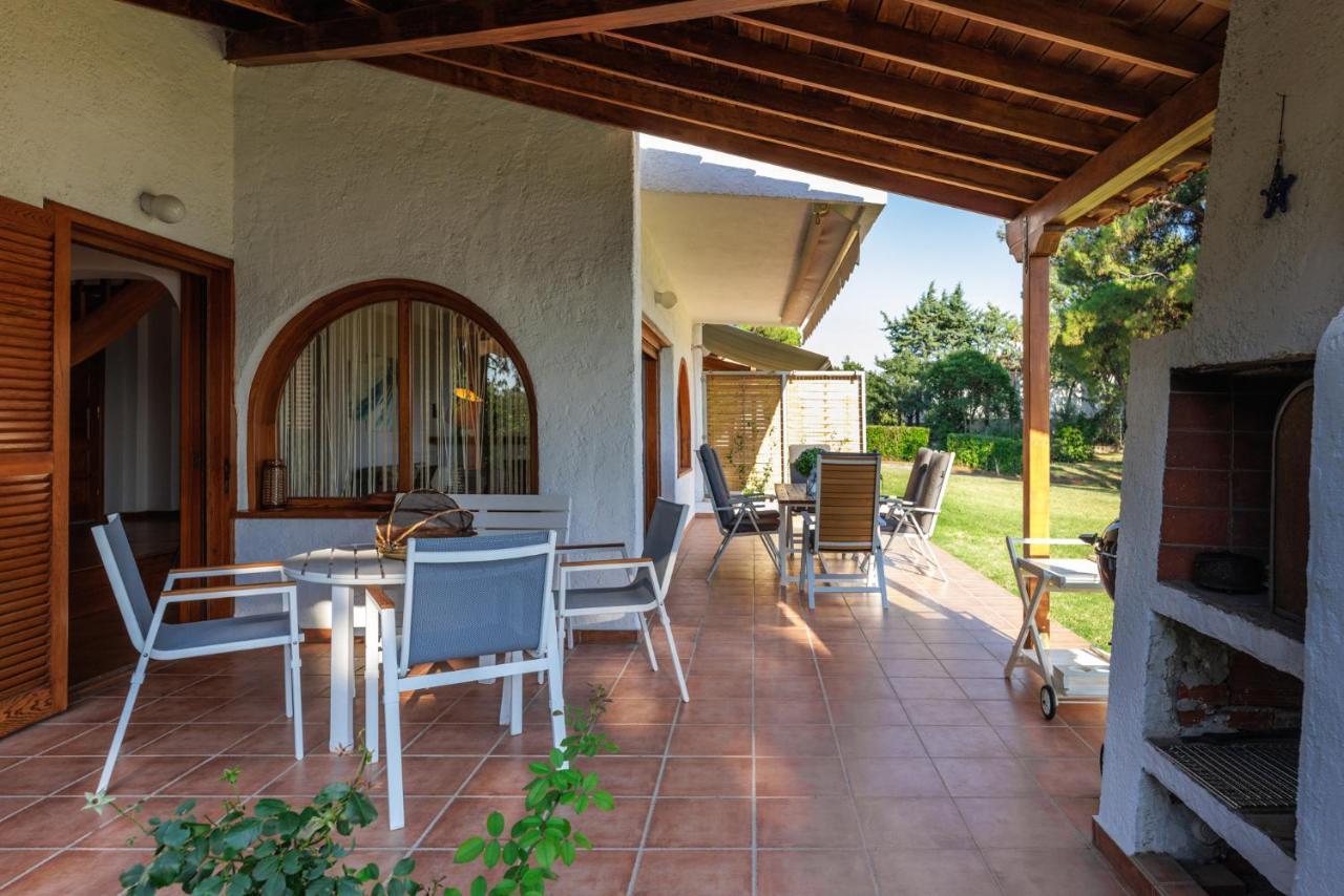 Luna Villa Private Beach Nea Irakleia Extérieur photo