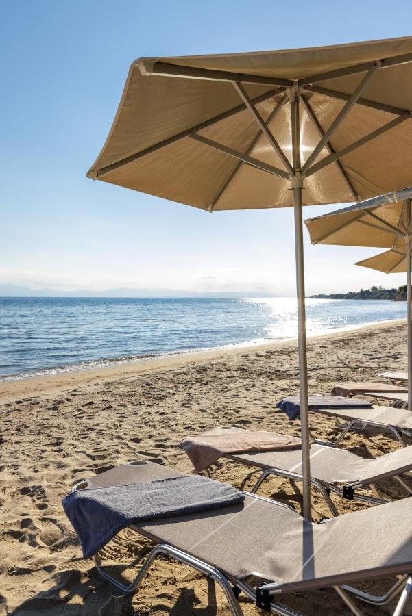 Luna Villa Private Beach Nea Irakleia Extérieur photo
